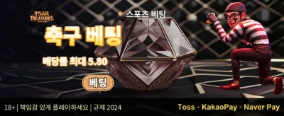 첫 입금 특별 매치 보너스 promotion